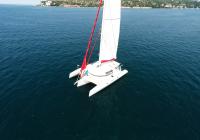 trimaran neel 45 mer bleu